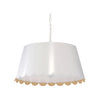 LARGE MIRASOL PENDANT - White