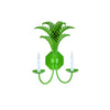 ROYAL PALM SCONCE - Spring Green