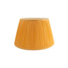 SHIRRED SILK LAMPSHADE IN MULTIPLE COLORS - Apricot