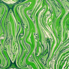 MARBLED - INDOOR FABRIC SAMPLE - GREENS