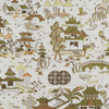 NANKING - INDOOR FABRIC SAMPLE - GREENS