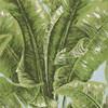 BEVERLY HILLS - INDOOR FABRIC SAMPLE - GREEN ON SKY