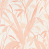 MEADOW REED WALLPAPER SAMPLE - PEACH BLOSSOM