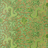 FORBIDDEN CITY WALLPAPER - CHARTREUSE & LIME ON MATTE GOLD