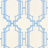 NORFOLK WALLPAPER SAMPLE - PERIWINKLE