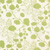 CASTILIA WALLPAPER SAMPLE - GREENS ON CREAM