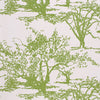 APPLE TREES WALLPAPER SAMPLE - Olive on White