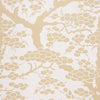 ARBOUR WALLPAPER SAMPLE - Sand on White