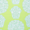 LIMOGERIE WALLPAPER SAMPLE - AQUA & CELADON