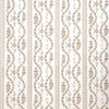 NANKING STRIPE WALLPAPER SAMPLE - DOVE GREY ON WHITE