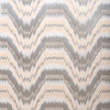 FLAMBE WALLPAPER - CREAM ON MATTE SILVER