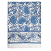 FLORAL DESIGN TABLECLOTH - BLUE & WHITE MEADOW FLORAL