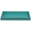 RAFFIA DECORATIVE TRAY - EMERALD SHORES