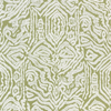 VIENNA WOODS - INDOOR FABRIC SAMPLE - WHITE ON APPLE GREEN