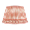 SILK IKAT SHIRRED LAMP SHADE - Pink