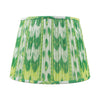 IKAT PLEATED LAMP SHADE - Green