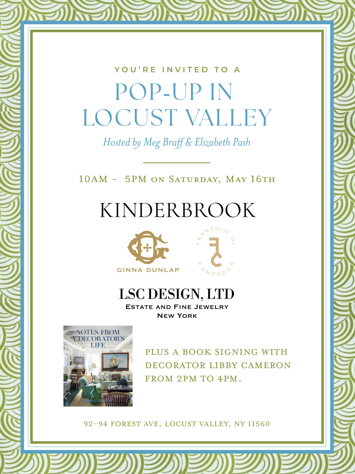 Spring Pop-Up in Locust Valley