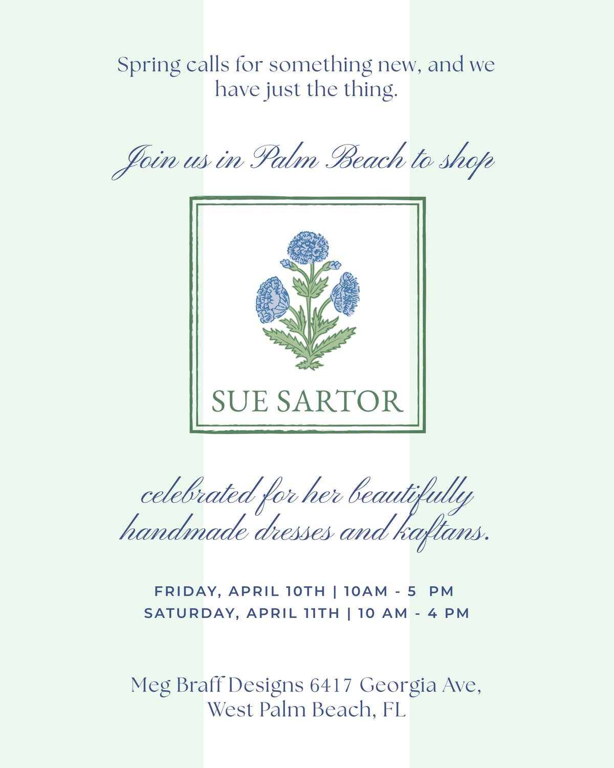 Sue Sartor in Palm Beach