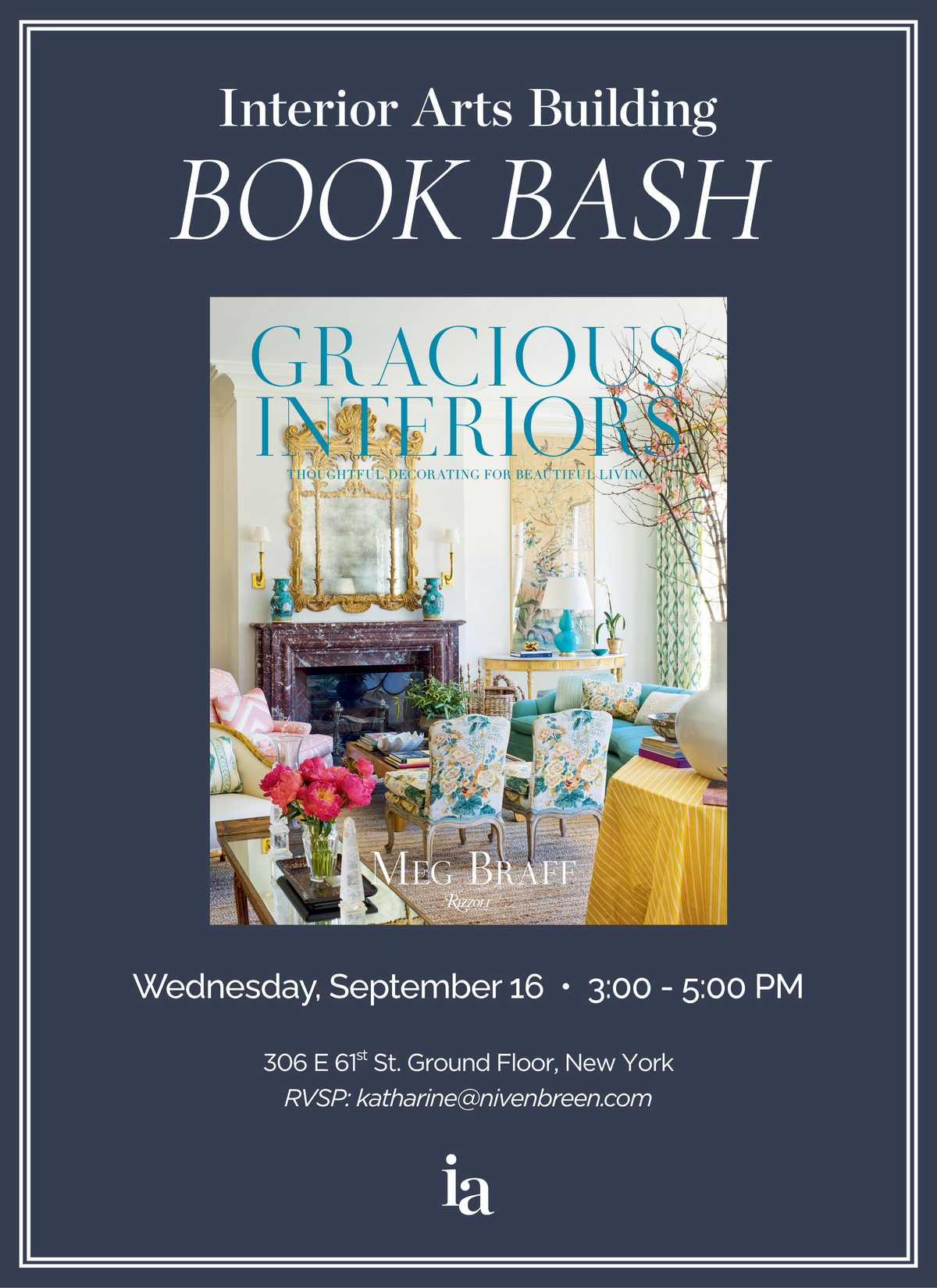 Interior Arts Building Fall Book Bash