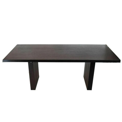 VINTAGE B&B ITALIA SIMPOSIO TABLE IN WENGE FINISH