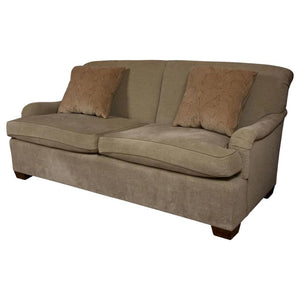 UPHOLSTERED LOVESEAT BY JONAS WITH ROLL ARMS