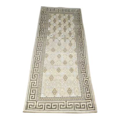 VINTAGE GREEK KEY BORDER RUNNER