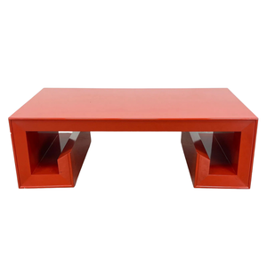 LACQUERED JAMES MONT STYLE ASIAN  COFFEE TABLE