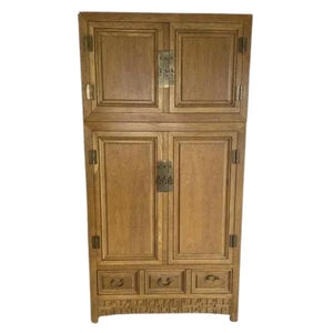 VINTAGE BAKER CHINOISERIE ARMOIRE