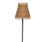 NATURAL WOVEN BATTERY LAMP SHADE