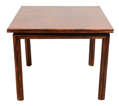 EXPANDABLE TOP MCGUIRE BAMBOO AND WOOD TABLE