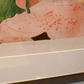 FRAMED PINK LILLIES LITHOGRAPH BY G.BUKOVNIK