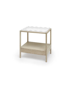 CERUSED OAK BELLES RIVES NIGHTSTAND