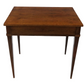 REGENCY STYLE MAHOGANY DESK WITH SINGLE DRAWER
