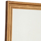 GILT BEVELED FRAME RECTANGULAR MIRROR