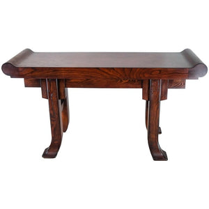 CHINESE STYLE OAK ALTAR TABLE