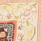 BROWN & PEACH CHINOISERIE STYLE ROOM SIZE RUG