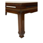 CHINOSERIE BROWN LACQUER AND GILT COFFEE TABLE