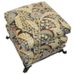VINTAGE TURKISH OTTOMAN IN THE SYTLE OF FRANCES ELKINS