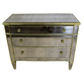 PAIR OF GILT MIRRORED CHESTS
