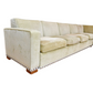 NEUTRAL EDWARD FERRELL NAIL HEAD UPHOLSTERED SECTIONAL SOFA