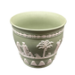 WEDGEWOOD GREEN CLASSICAL PLANTER