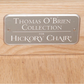 VINTAGE THOMAS O'BRIEN ROSEWOOD TWO DRAWER DESK