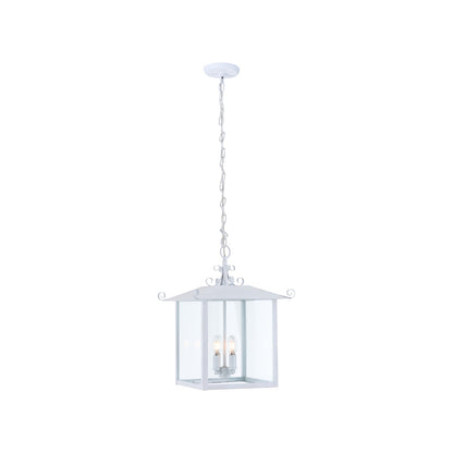 TEMPLE LANTERN - ANTIQUE WHITE