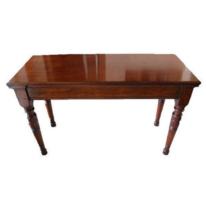 ANTIQUE ENGLISH MAHOGANY PIER TABLE