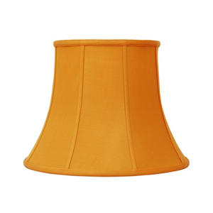 PUMPKIN ORANGE BELL LAMPSHADE