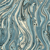 MARBLED - INDOOR FABRIC - BLUES