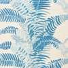 FERNS - INDOOR FABRIC - BLUES