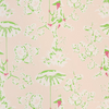 UP A TREE - INDOOR FABRIC - CHINOIS PINK