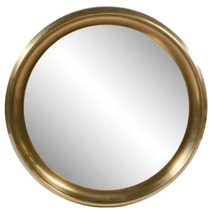 BEVELED BRASS MASTERCRAFT MIRROR