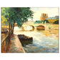 SERGEY M. PRONIN 20TH CENTURY ON THE RIVER PAINTING